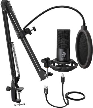 FIFINE T669 USB Condenser Microphone Kit – Podcast, Streaming & Vocal Recording