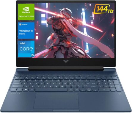 HP Victus 15.6″ Gaming Laptop – i5-12450H, RTX 3050, 32GB RAM, 1TB SSD, 144Hz FHD