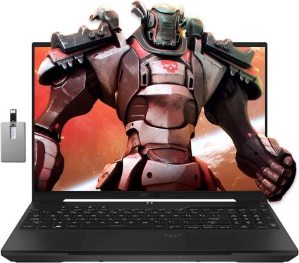 ASUS TUF A16 16″ Gaming Laptop – Ryzen 7, RX7700S, 64GB DDR5, 2TB SSD, RGB, Win 11 Pro